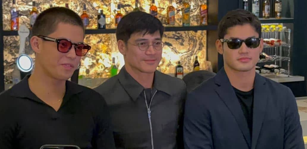 kyle Echarri, Piolo Pascual and Grae Fernandez.